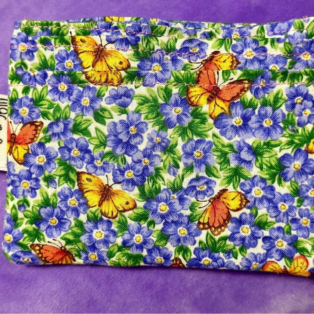 WALLET POUCH - Blues N Butterflies